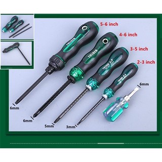 Bộ 5 tua vít thép 2 đầu cao cấp ❤️freeship❤️