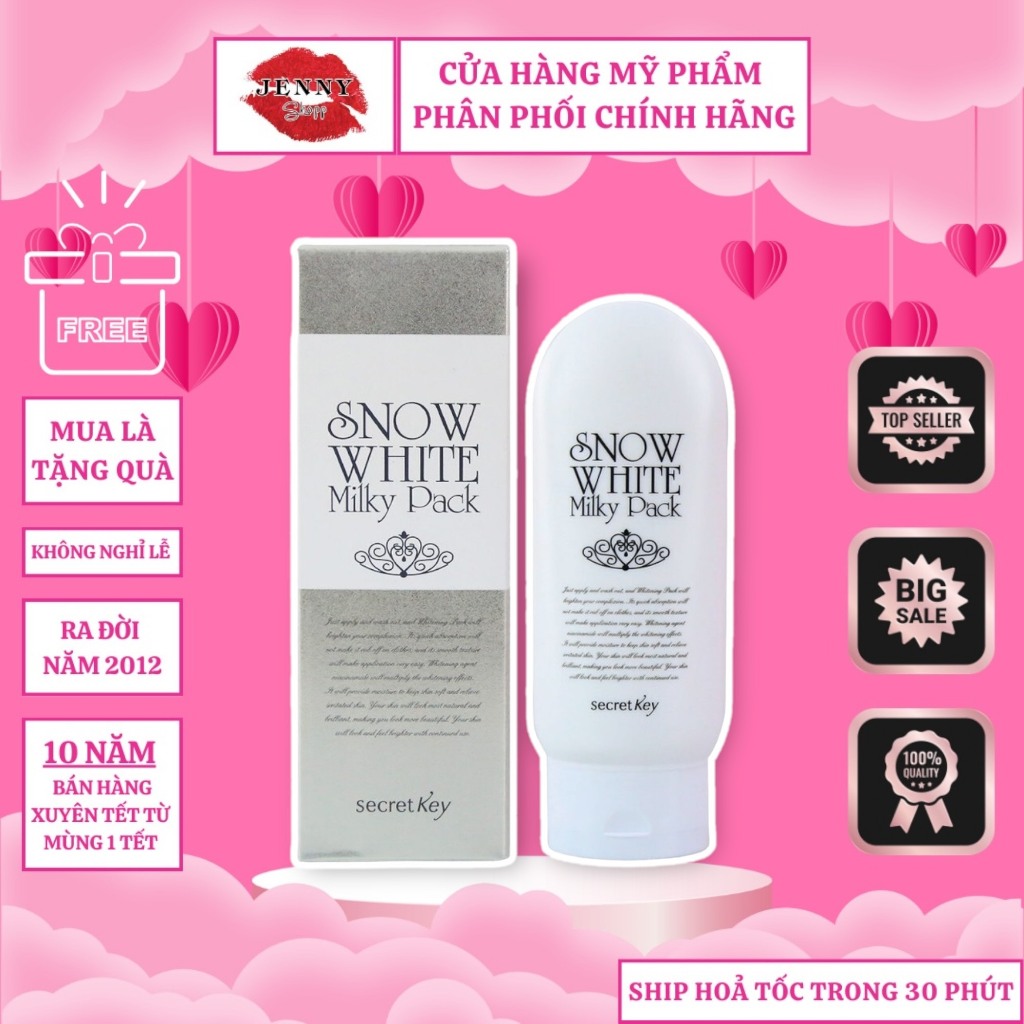 Kem Dưỡng Trắng & Tắm Trắng Snow White Secret Key