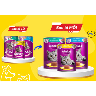 Pate lon Whiskas cho mèo 400g