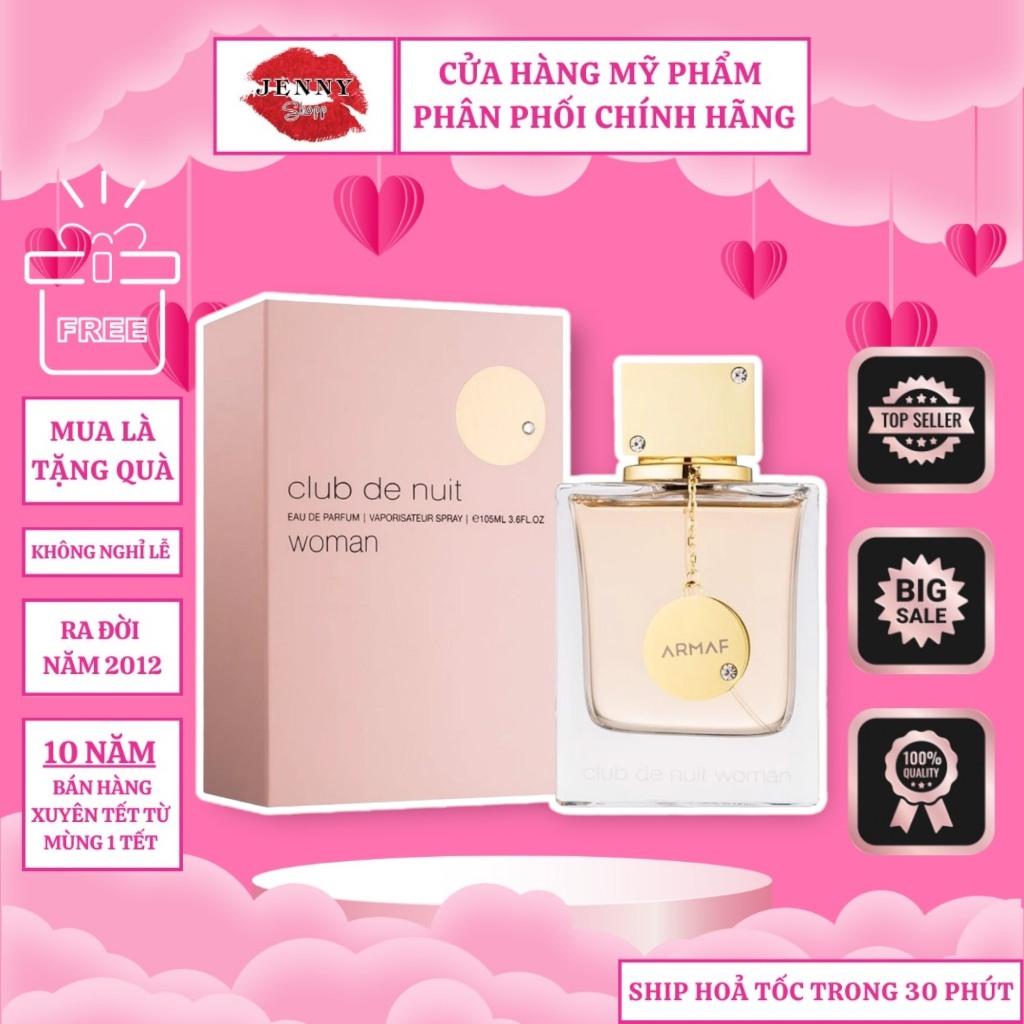 Nước Hoa Club De Nuit Woman EDP/MALEKA/IMPERIALE /ICONIC