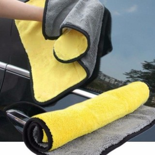 Khăn Lau Xe Microfiber Chống Xướt Siêu Min Siêu Thắm 2 Lớp Cao Cấp