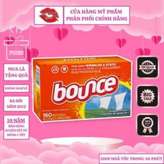 Giấy Thơm Quần Áo Bounce Mỹ 320 Tờ Nguyên Hộp - Làm Thơm Quần Áo Và Loại Bỏ Mùi Ẩm Mốc