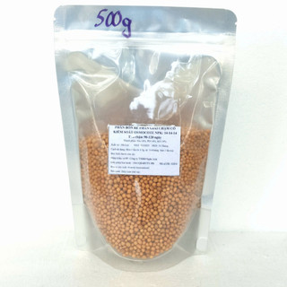 Phân bón tan chậm hạt vàng 14-14-14 nhập khẩu gói 500g