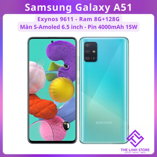 Điện thoại samsung galaxy a51 ram 8g 128g - màn superamoled 6.5 inch exynos 9611