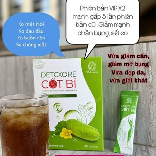 Trà giảm cân thiên long vip 2 . hộp 20 gói giảm 3_5kg