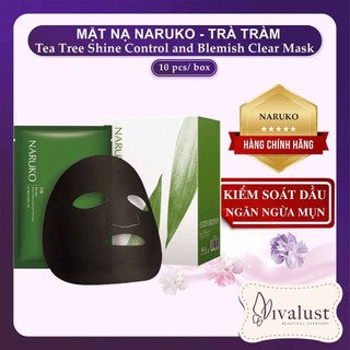 [Chính Hãng - Đài Loan] Mặt Nạ NARUKO Trà Tràm - Kiểm Soát Dầu Và Mụn (Hộp 8 miếng)