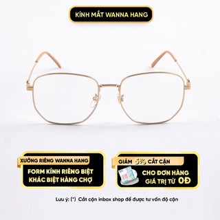 Gọng kính thời trang titanium GC3960 hot trend 2023 thời trang cao cấp Wanna Hang WHGC32