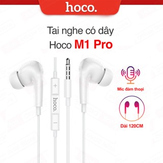 Tai nghe Hoco M1 Pro, được làm từ chất liệu TPE siêu bền, speaker 12mm, hỗ trợ gaming phone, dài 120cm
