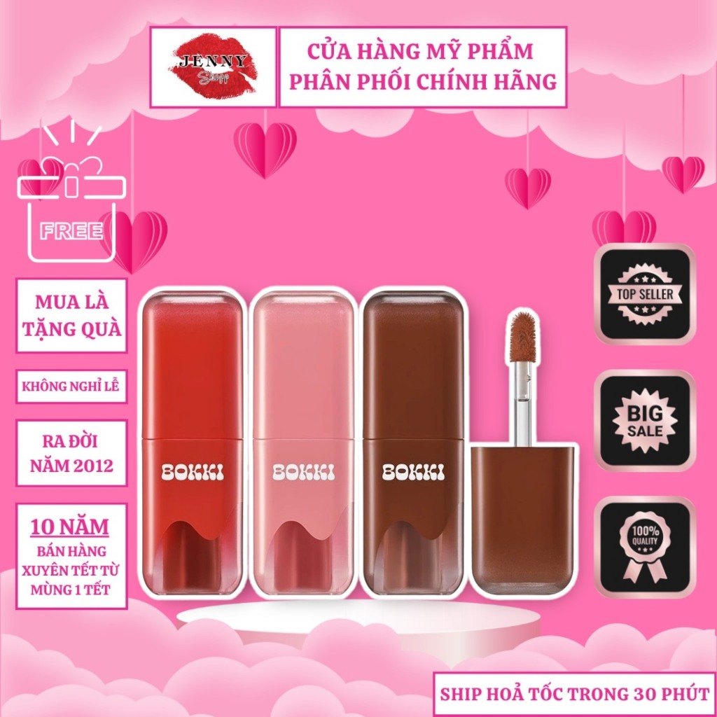 Son tint bóng Black Rouge Glow Bokki Tint