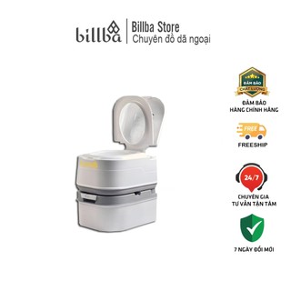 Bồn cầu vệ sinh dã ngoại di động mobihome ngoài trời 24L tiện lợi. Toilet dành cho người già kèm túi đựng-FamilyTravel