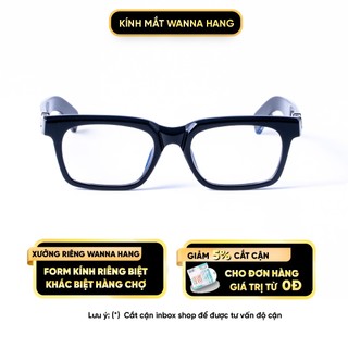 Gọng kính cận Chrome Hearts  SEE YOU IN TEA nam nữ cao cấp vuông chống tia UV Wanna Hang WHCH26
