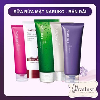 [ BẢN ĐÀI ]  Sữa Rửa Mặt NARUKO Trà Tràm/ Ý Dĩ/ Bạch Ngọc Lan/ Thủy Tiên/ Hồng Nhung (120 gr)