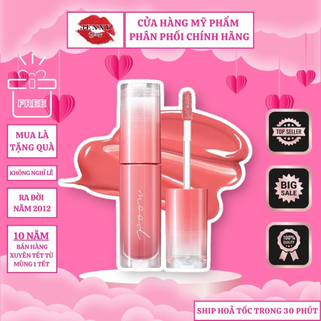 Son Bóng Peripera Ink Mood Glowy Tint