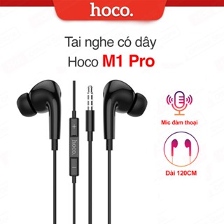 Tai nghe dây Hoco M1 Pro chuẩn giao tiếp Jack 3.5mm độ trung thực của âm thanh cực tốt dài 1.2m