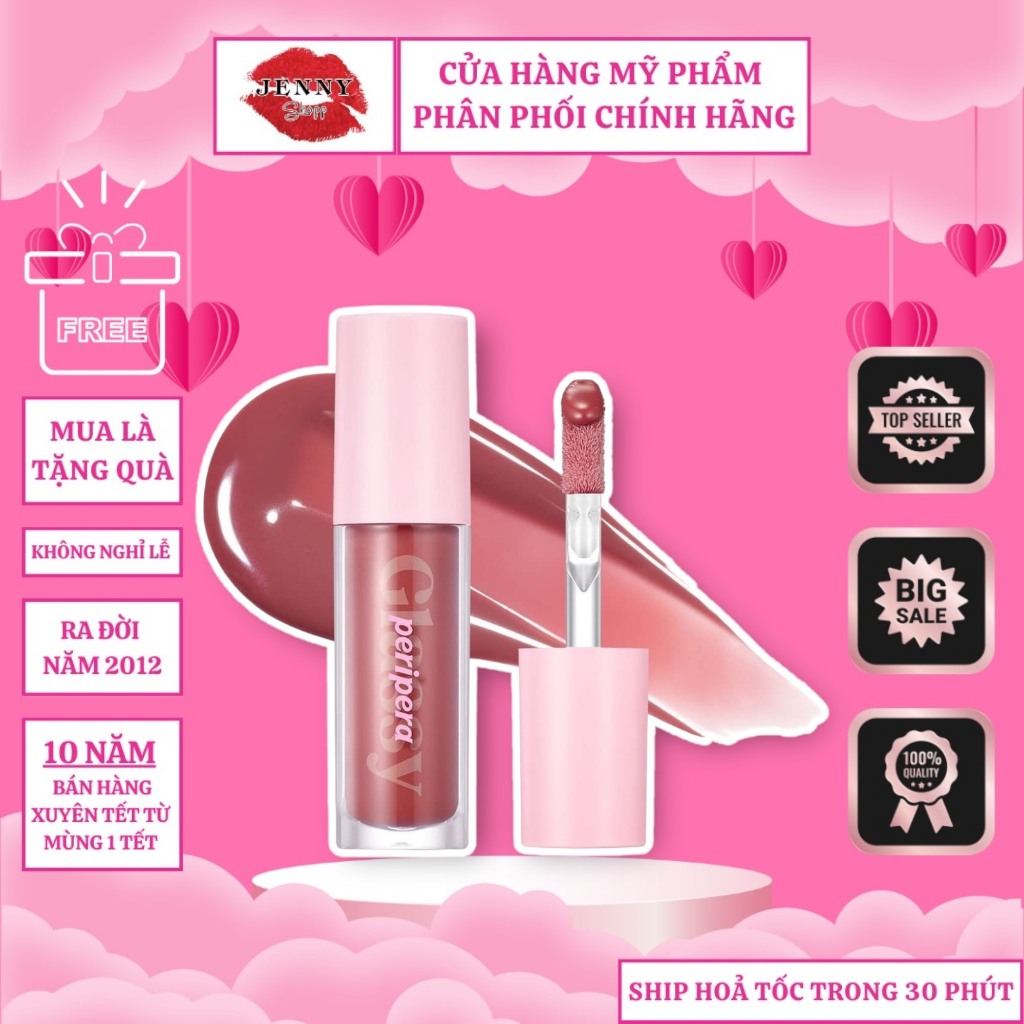 Son Tint Bóng Peripera Ink Glasting Lip Gloss