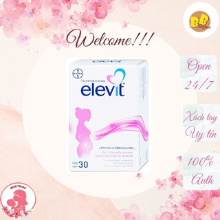 Vitamin Bầu Elevit Úc 100 viên (đủ bill)