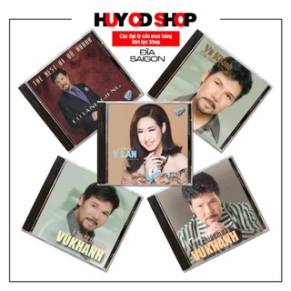 Đĩa cd vũ khanh ý lan nhạc sang trữ tình lãng mạn đĩa lòng trắng huy cd shop