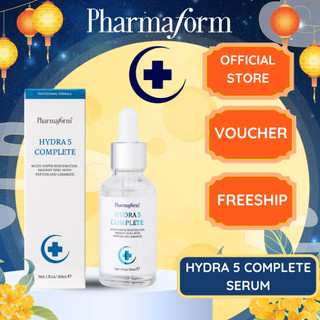 Tinh chất vitamin B5 dưỡng ẩm, hỗ trợ phục hồi da Pharmaform Hydra 5 Complete Serum 30ml