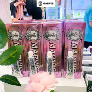 Kem Đánh Răng Marvis Whitening Mint sensitive 85ml cao cấp Ý - Làm Trắng Răng
