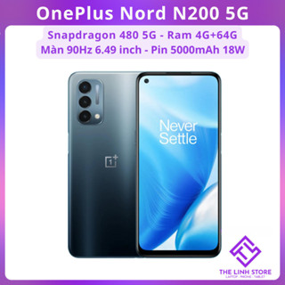 Điện thoại OnePlus Nord N200 5G màn 6.5 inch 90Hz - Snapdragon 480 5G