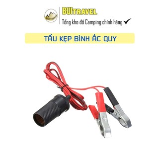 Kẹp ắc quy chuyển đổi sang tẩu 12v