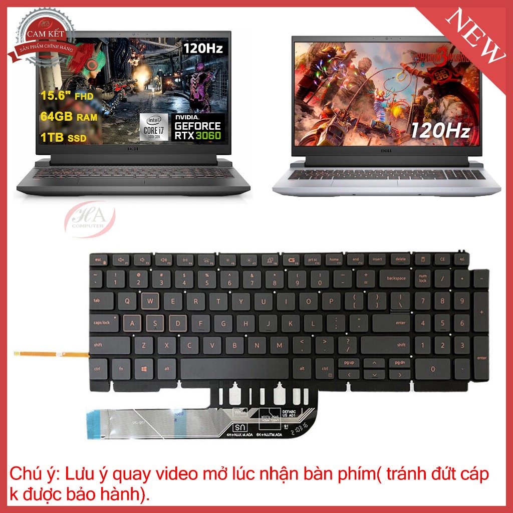 Bàn Phím Dell G15 5510