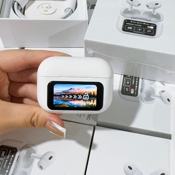 Tai Nghe Bluetooth A9 Pro ANC/ ENC Có Màn Hình Cảm Ứng LCD Thông Minh | BigBuy360 - bigbuy360.vn