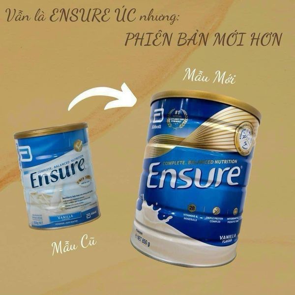 Combo Ensure Úc 3 lon