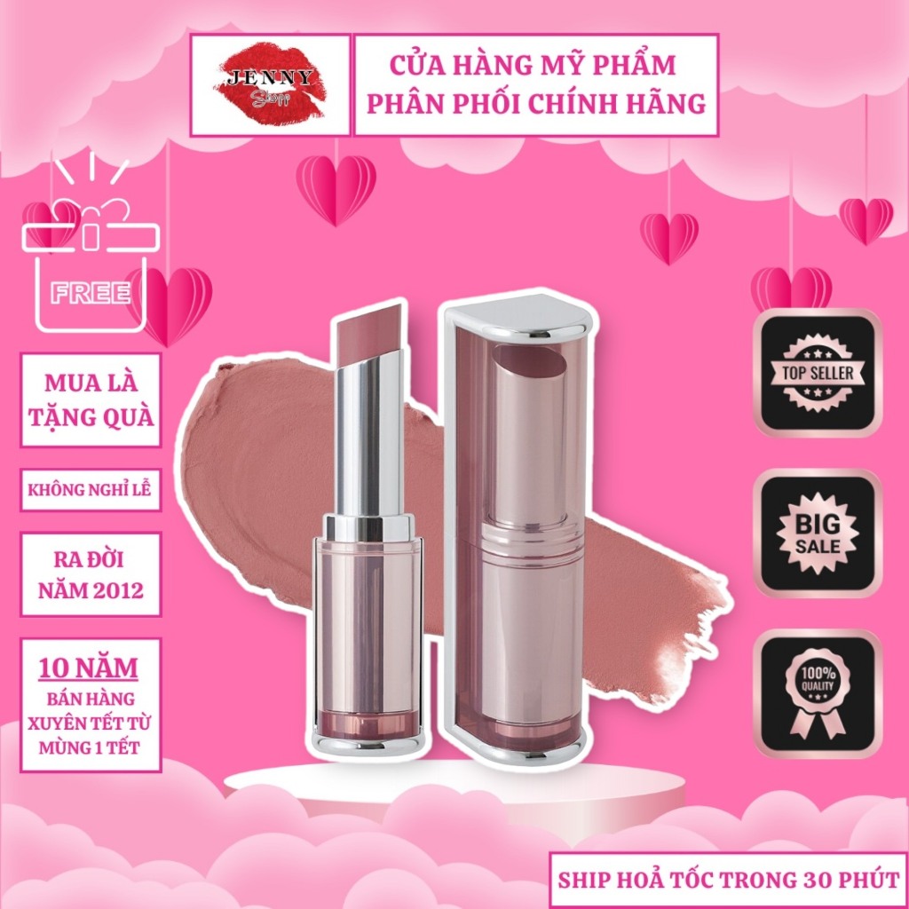 Son Thỏi 3CE Blur Matte Lipstick Lì Mềm Môi