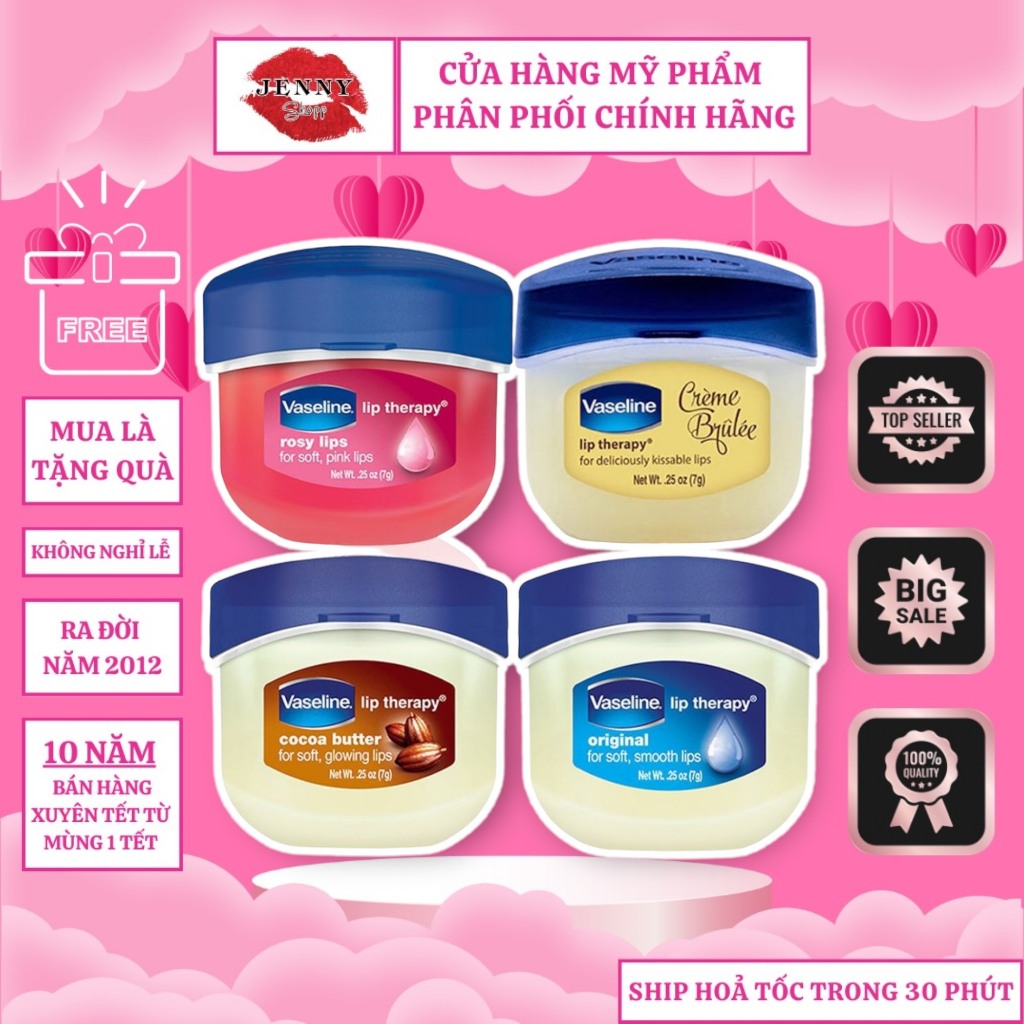 Dưỡng Môi Vaseline Lip Therapy
