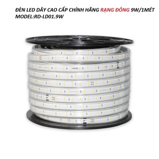 Đèn led dây hàng chính hãng Rạng Đông, led hắc trần ngoài trời đơn giá theo 1 mét