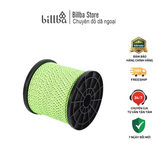 Dây dù Paracord sinh tồn phản quang- Cuộn dây dù phản quang 4mm chắc chắn dùng cho cắm trại, leo núi - Family Travel