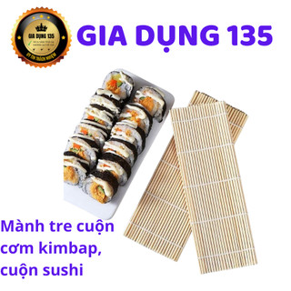 Mành tre cuộn cơm Mành tre làm cơm cuộn Kimbap tiện lợi