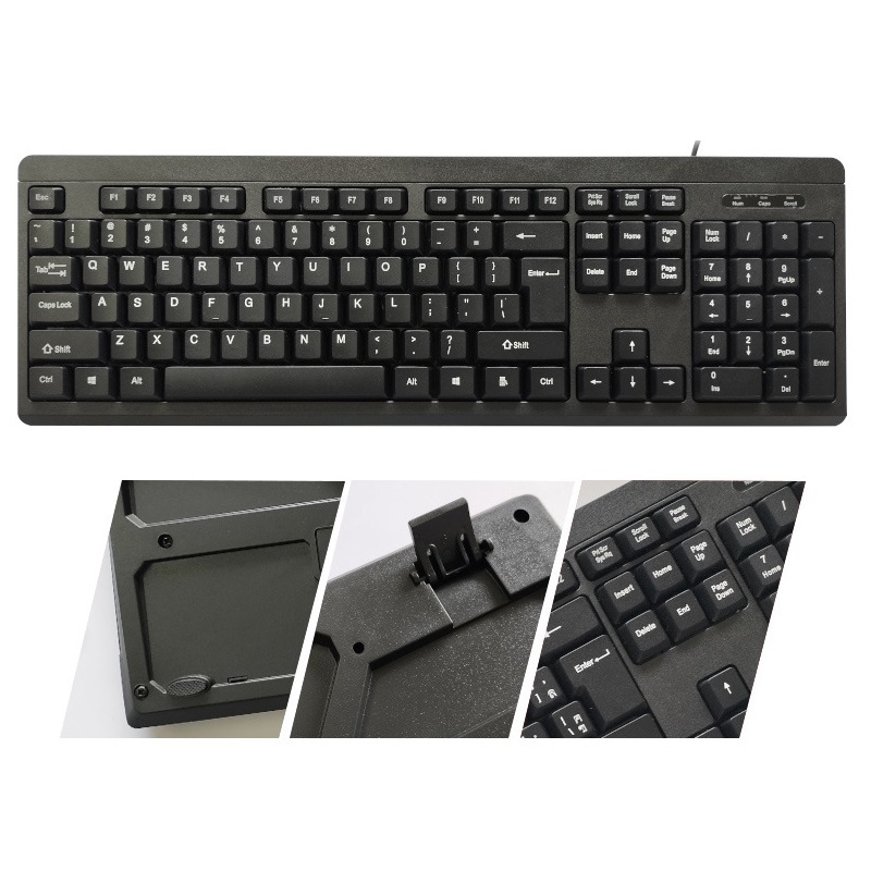 Bàn phím tiếng Hàn Quốc TCKB104 dùng cho văn phòng | BigBuy360 - bigbuy360.vn