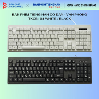 Bàn phím tiếng Hàn Quốc TCKB104 dùng cho văn phòng