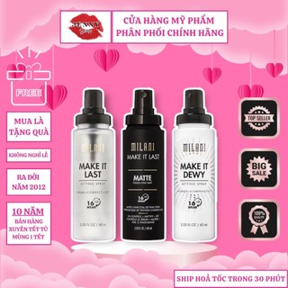 Xịt Khoá Lớp Trang Điểm Milani Setting Spray 60ml
