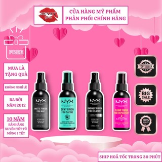 Xịt Khóa Lớp Trang Điểm NYX Long Lasting Setting Spray