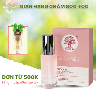 Tinh dầu dưỡng tóc Essence Biotin Collagen Pasiori Voudioty, tinh chất hoa hồng Ý giúp tóc chắc khỏe
