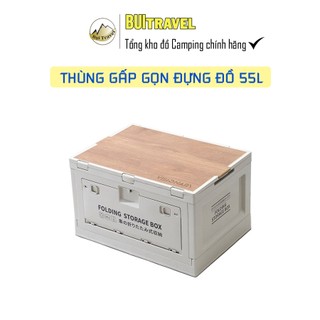 Thùng nhựa đựng đồ đa năng 50l gấp gọn