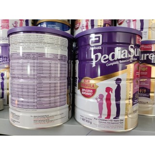 Sữa bột Pediasure Úc 850gr hương Vani Nắp Tím Sữa bột dinh dưỡng cho bé