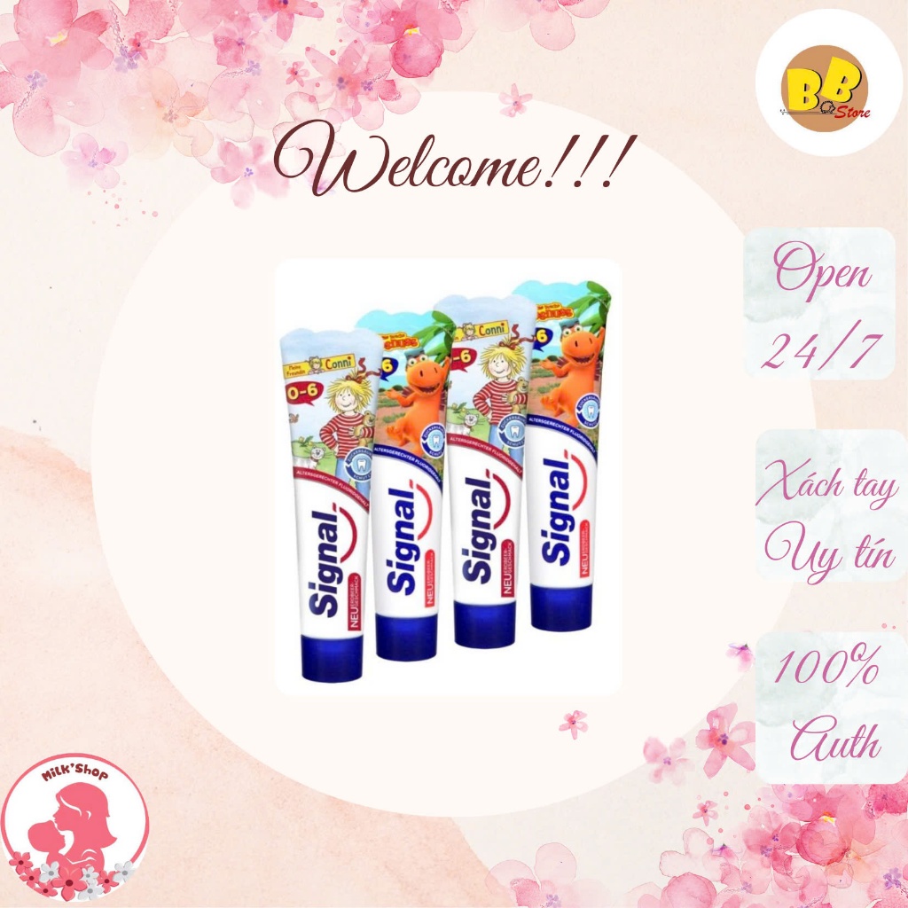 KEM ĐÁNH RĂNG TRẺ EM SIGNAL ĐỨC 50ml