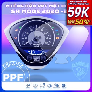 PPF SH mode bảo vệ mặt đồng hồ xe Sh mode PPF chống trầy mặt đồng hồ xe SH mode