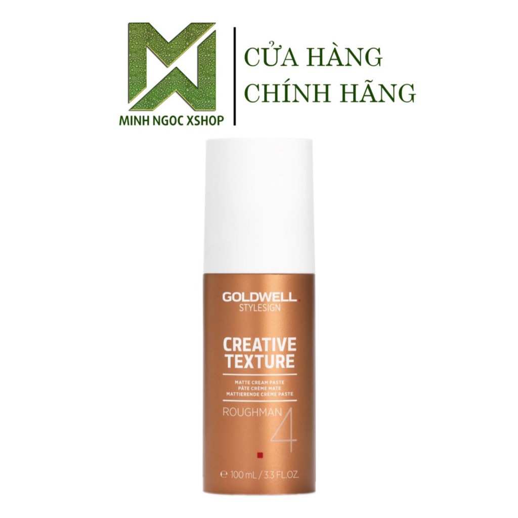 Paste tạo kiểu hiệu ứng mờ Goldwell Stylesign Creative Texture Roughman 100ML