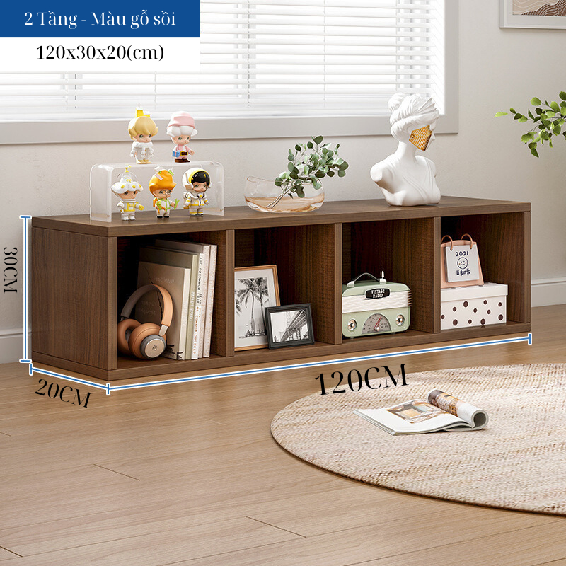 Kệ sách nhiều tầng, kệ tổ ong đa năng, kệ gỗ giá rẻ cho học sinh, sinh viên gỗ MDF phủ Melamine ND16 | BigBuy360 - bigbuy360.vn