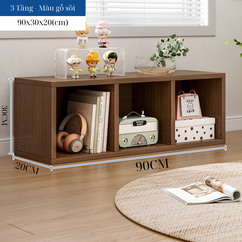 Kệ sách nhiều tầng, kệ tổ ong đa năng, kệ gỗ giá rẻ cho học sinh, sinh viên gỗ MDF phủ Melamine ND16 | BigBuy360 - bigbuy360.vn