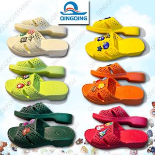 Dép tổ ong nữ,dép đi trong nhà ASIA  (Size 35-44) có Sticker. Size chuẩn,êm chân,đế cao 3.5cm