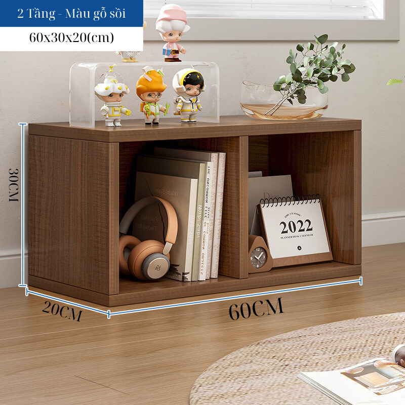 Kệ sách nhiều tầng, kệ tổ ong đa năng, kệ gỗ giá rẻ cho học sinh, sinh viên gỗ MDF phủ Melamine ND16 | BigBuy360 - bigbuy360.vn