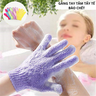 Găng tay tắm massage thư giãn tẩy tế bào làm sạch da