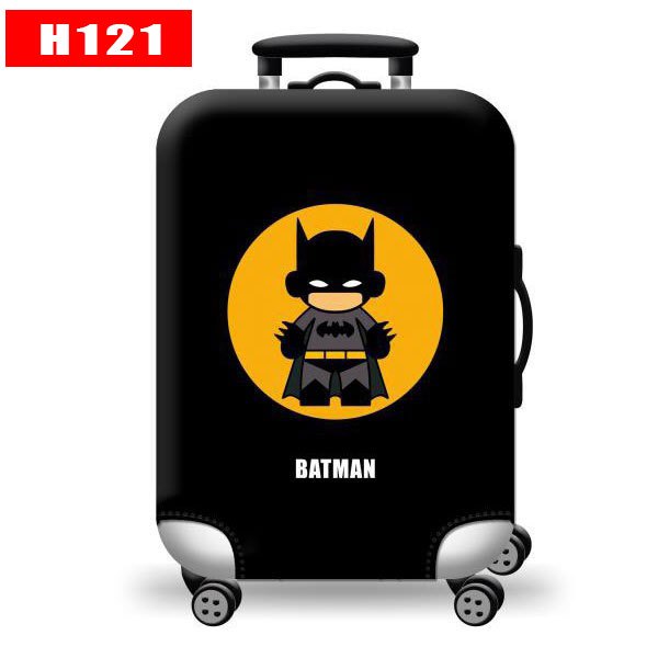 Túi bọc bảo vệ vali - Áo vỏ bọc vali - Trùm vali - Bat man H121