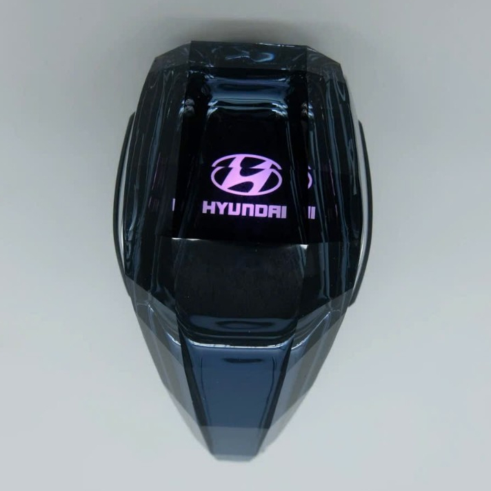 Tay Nắm Cần Gạt Chuyển Số Xe Hơi Có Đèn led Pha Lê hyundai  I10 Elantra, Accent,  i20 Tucson, Santa 